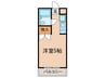 MID東府中ビル 1Rの間取り