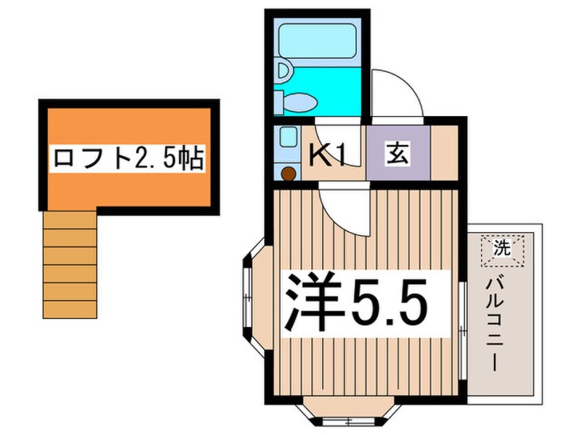 間取図 ドルフィン青葉台