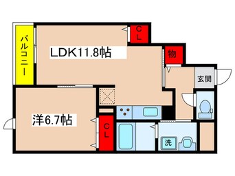 間取図 ラニ－・ヒル・ヴィレッジ