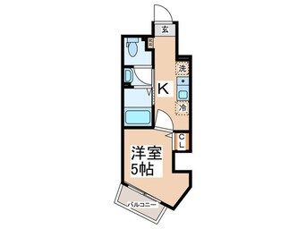 間取図 コートタワー新横浜