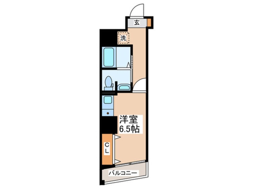 間取図 コートタワー新横浜