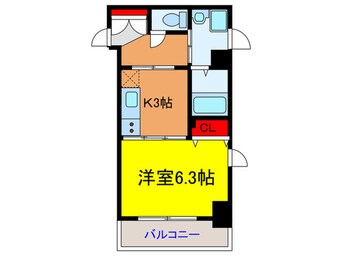 間取図 クオーレ西新宿