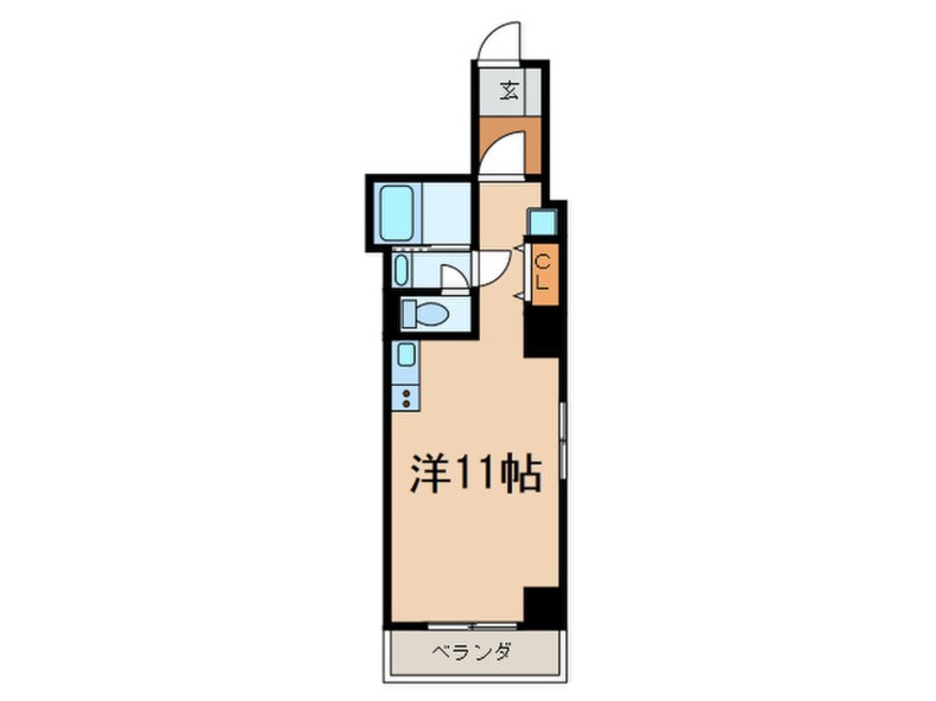 間取図 ﾒｿﾞﾝ･ﾄﾞ･ﾃｨｰｸﾞﾙⅤ