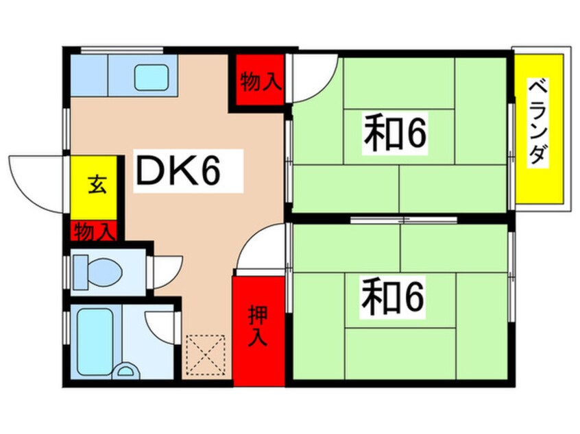 間取図 ハイムスズキ