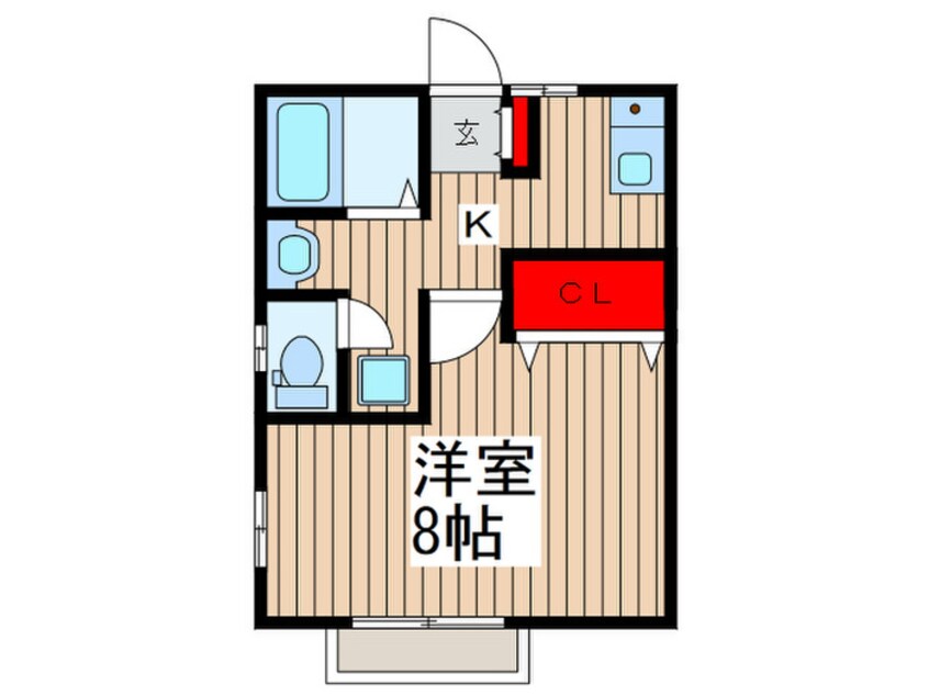 間取図 リュミエ－ル浦和