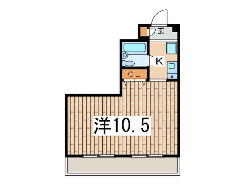 間取図 ﾗｲｵﾝｽﾞﾏﾝｼｮﾝ大和中央(201)