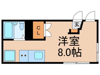 間取図 ハイツヤナギ