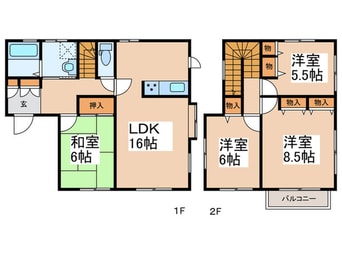 間取図 白井邸Ｂ棟