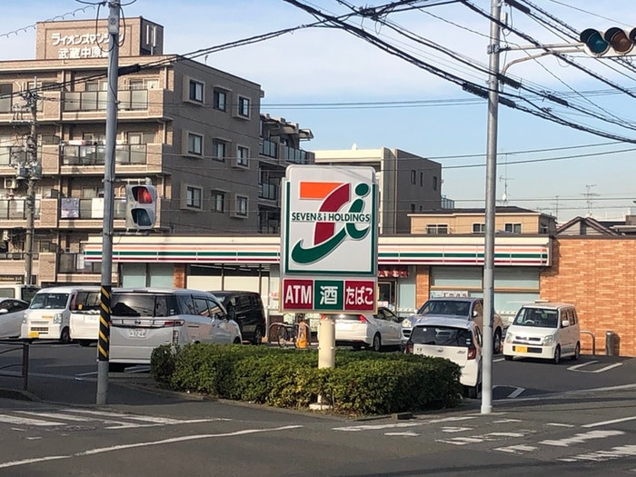 セブンイレブン川崎下小田中１丁目店(コンビニ)まで450m クレヴィスタ武蔵中原Ⅱ
