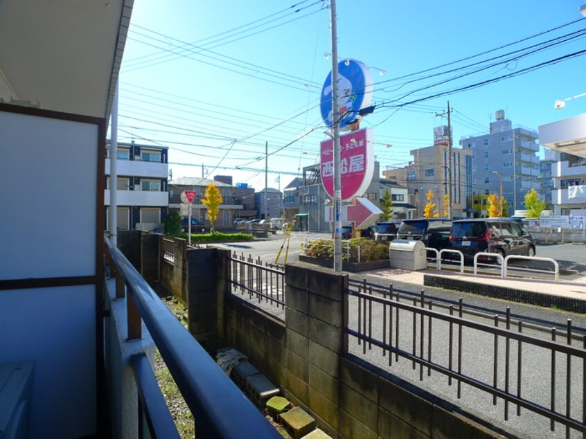 室内からの展望 第3青山マンション