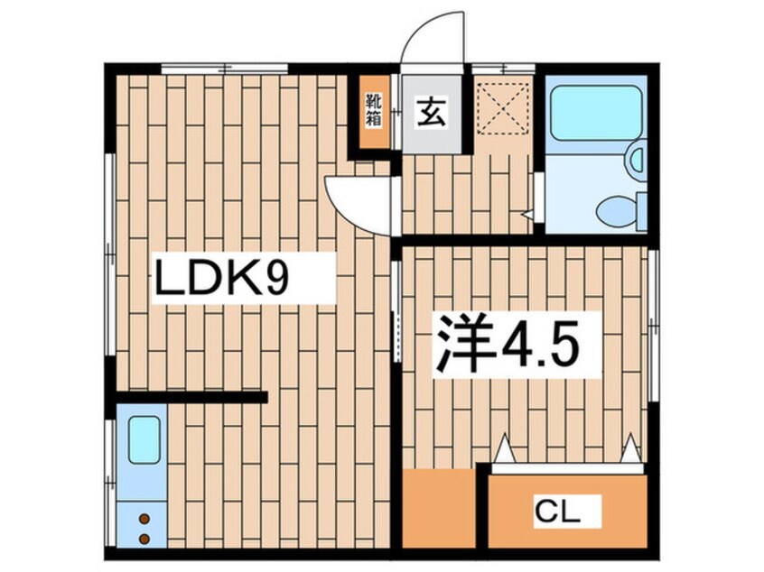 間取図 光月荘