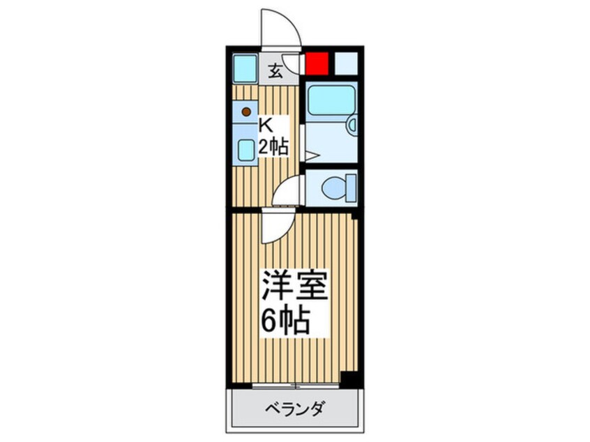 間取図 シャモ－ルＳ・Ｔ・Ｂ