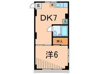 間取図 利久ハイツ