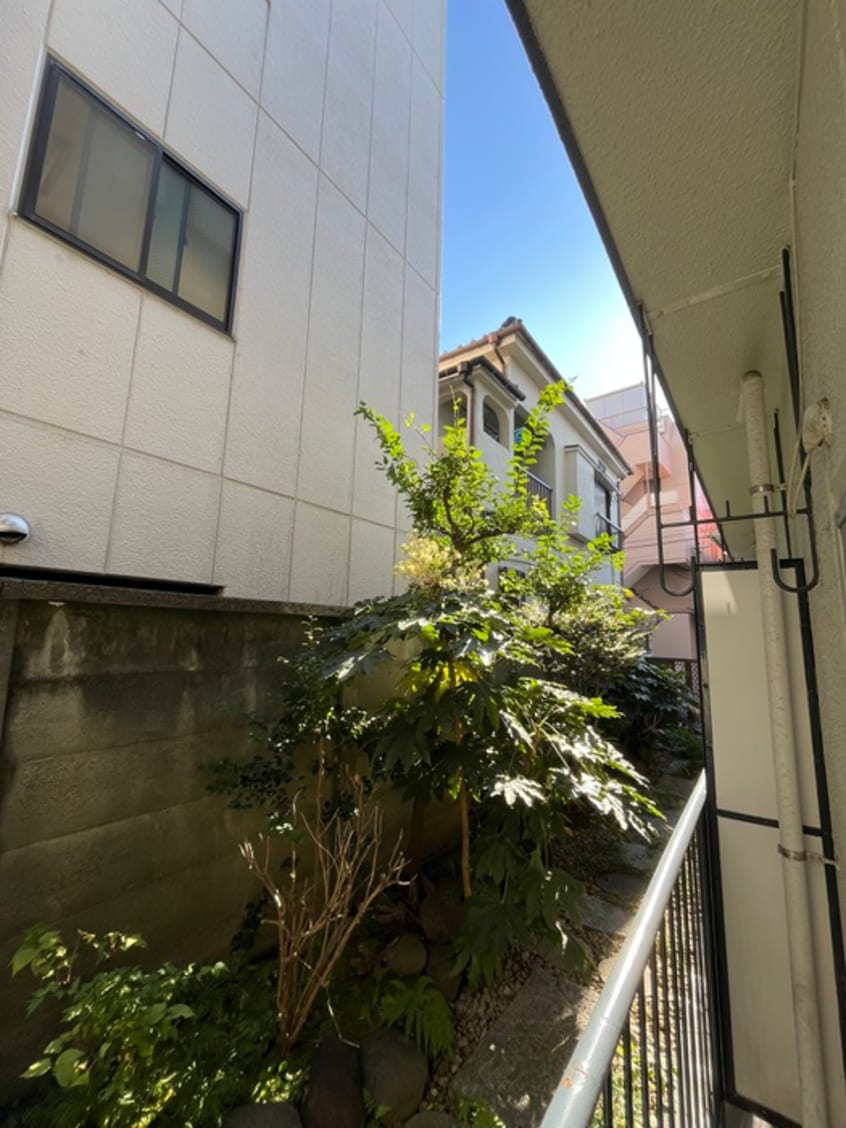 室内からの展望 利久ハイツ