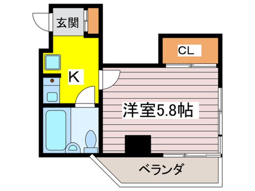 間取図 ポンヴィオレ堀内