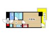 パ－クアクシス千葉 1Kの間取り
