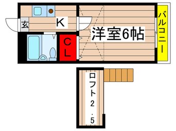 間取図 ドエル高津