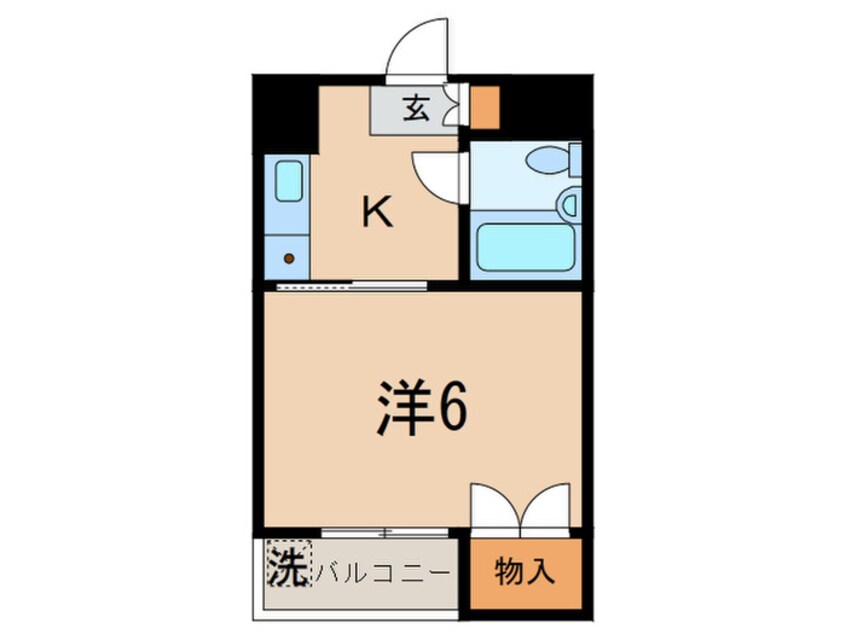 間取図 フジタハイツ