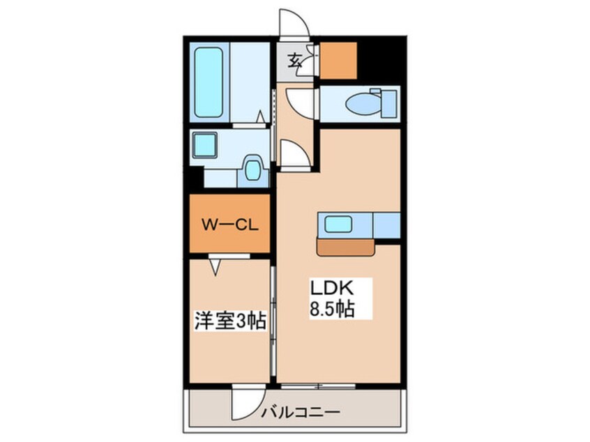 間取図 メルベーユ