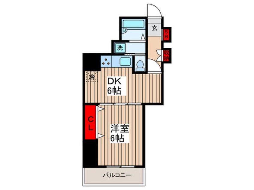 間取図 ハイツリッチモンド
