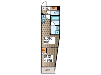 間取図 仮）品川大井町レジデンス