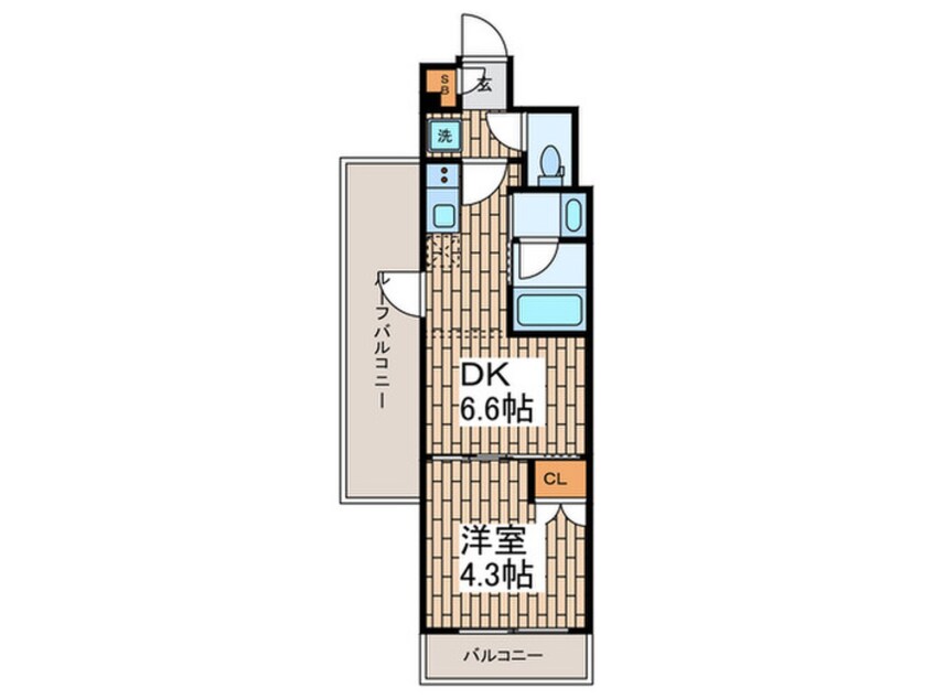 間取図 仮）品川大井町レジデンス