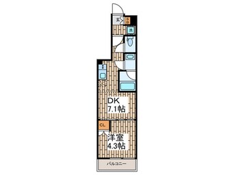 間取図 仮）品川大井町レジデンス