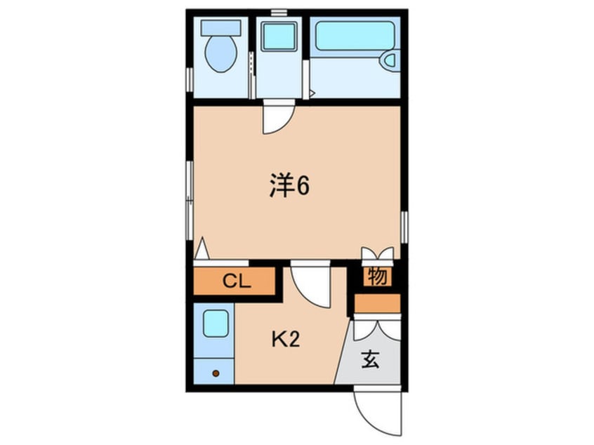 間取図 トミーコーポ