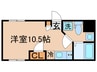 東京ＢＡＹ　ＭＡＫＵＨＡＲＩ 1Rの間取り