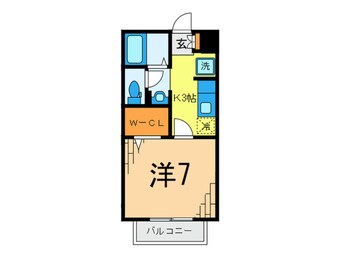 間取図 ソレイユ瑞江