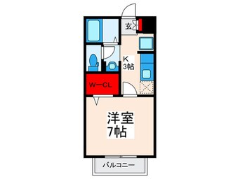 間取図 ソレイユ瑞江