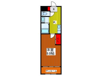 間取図 グラフティ－マンション７