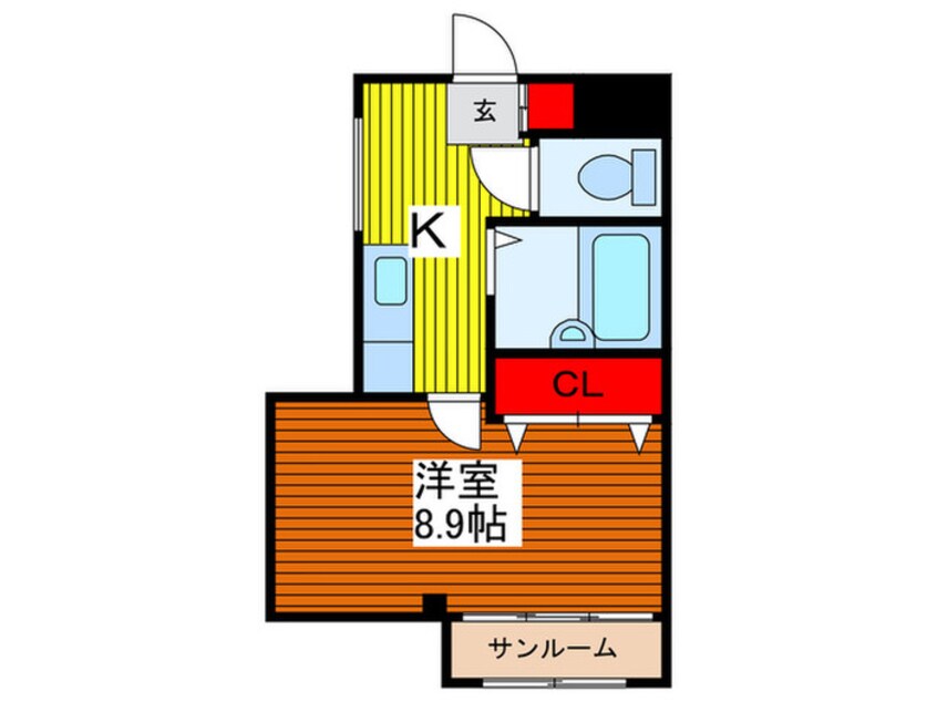 間取図 グラフティ－マンション７