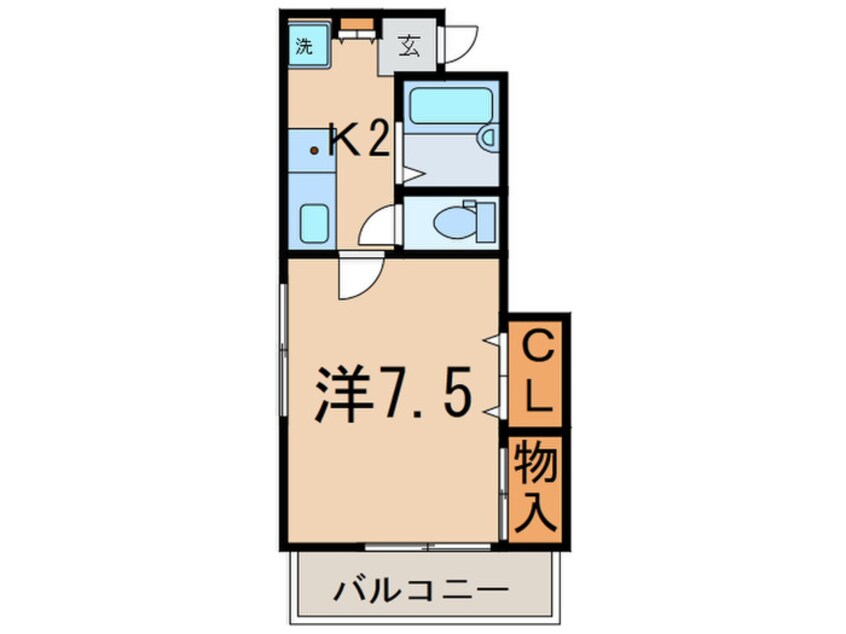 間取図 サンパレス世田谷