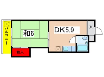 間取図 グリ－ンハイムさいとう
