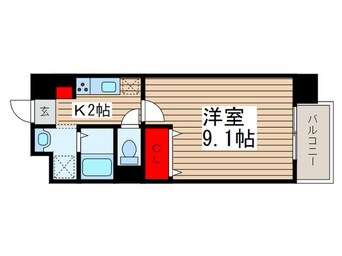 間取図 ビンシスタ－レット