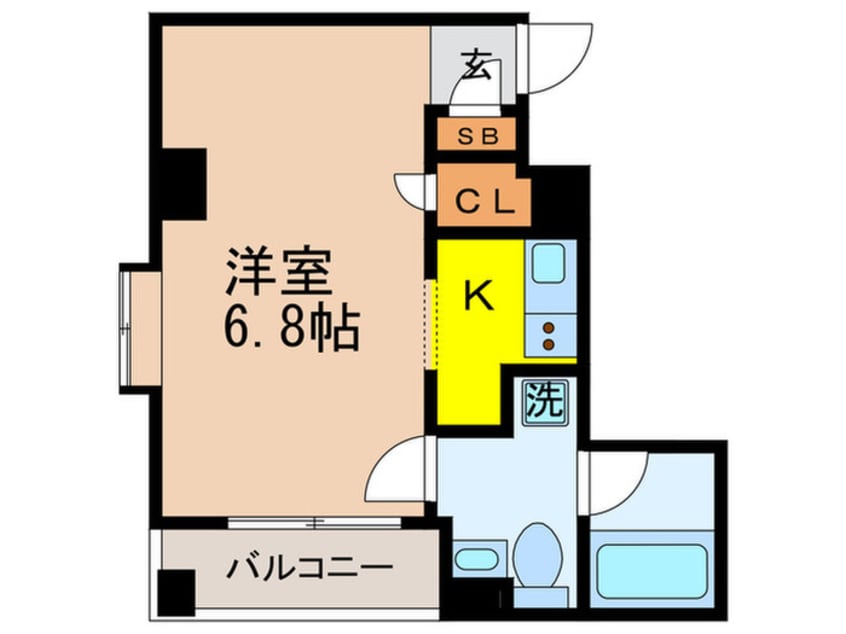 間取図 ム－ブメンツ西早稲田