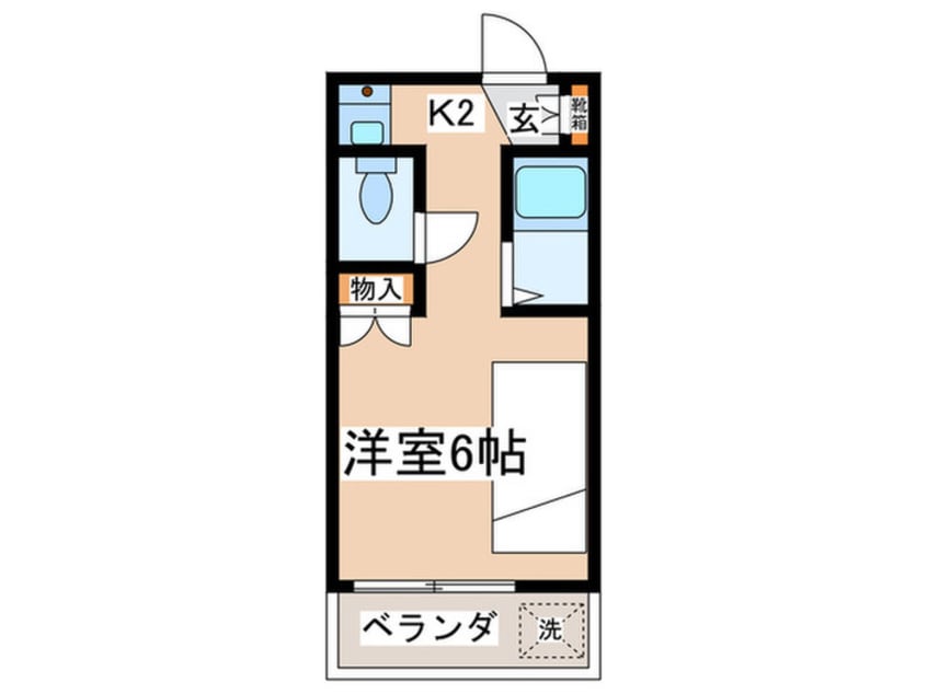 間取図 ハイツフィールド　Ｉ