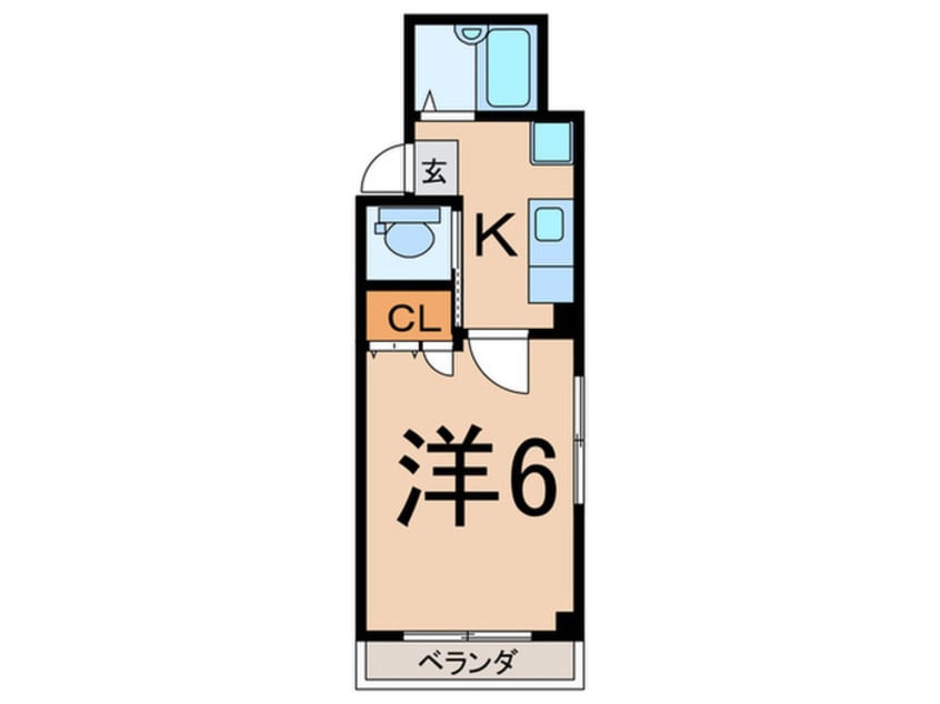 間取図 タカミハイツ