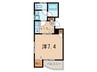 Ｅｌｙｓｅｅ 1Kの間取り