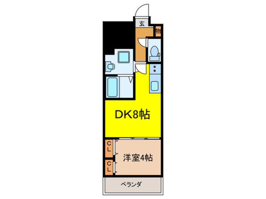 間取図 ハーモニーレジデンス板橋徳丸