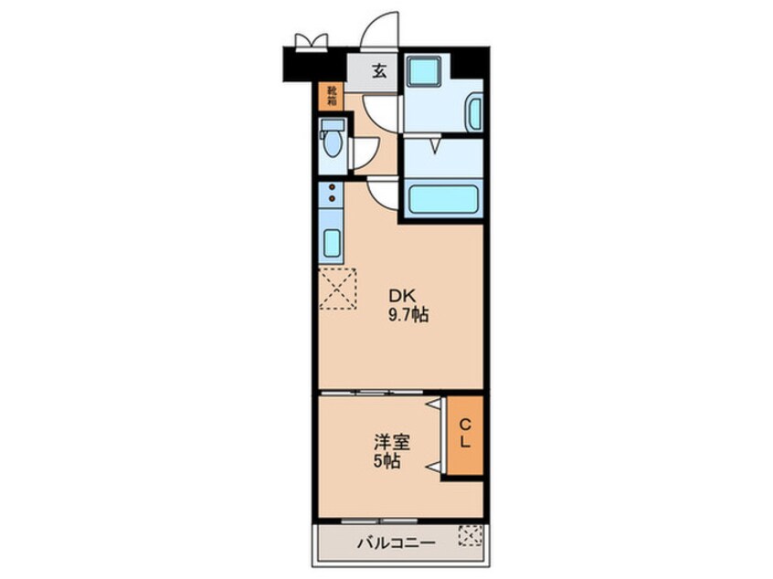 間取図 ハーモニーレジデンス板橋徳丸