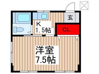 間取図 真間川マンション