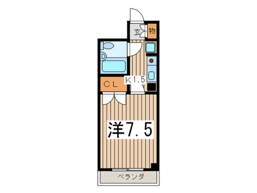 間取図 サンマンションオザワ