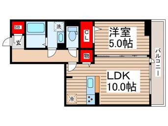 間取図 グラナーデ東葛西