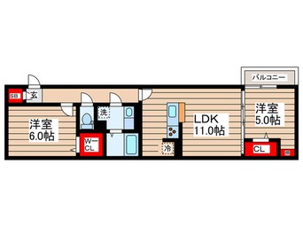 間取図 グラナーデ東葛西