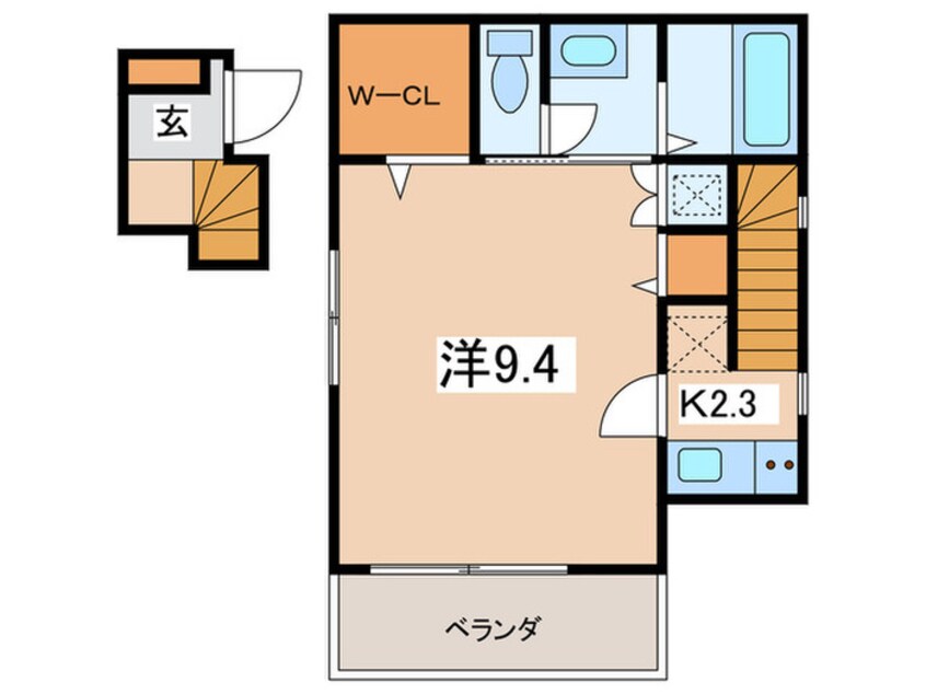 間取図 ムゲット