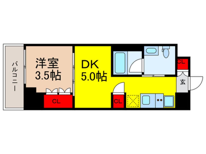間取図 ラティエラ上野入谷
