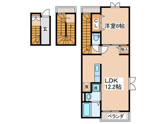 間取図 サン・ヒルズ