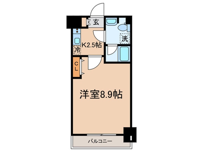 間取り図 GENOVIA白糸台skygarden（901）